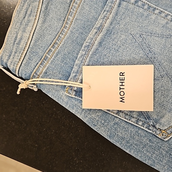 💕MOTHER💕 The Mid Rise Dazzler Ankle Step Fray Jeans ~ Ropin' & Ridin' 30 NWT - Picture 12 of 16